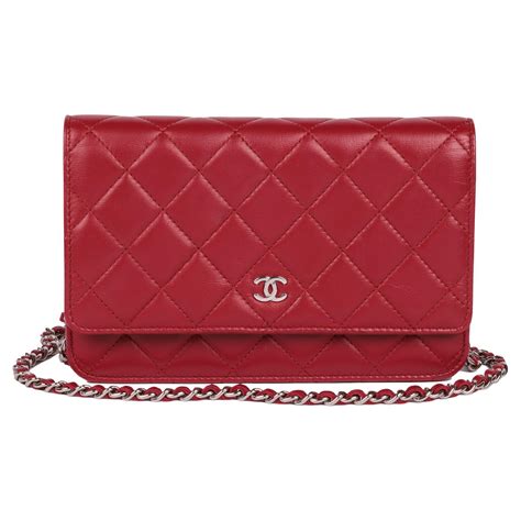 chanel red boy wallet on chain|Chanel wallet on chain trendy.